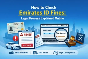 How to Check Emirates ID Fines Online: Legal Process Explained