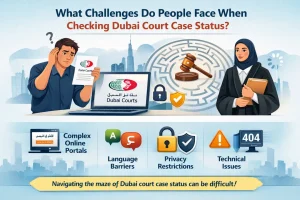 Challenges When Checking Dubai Court Case Status